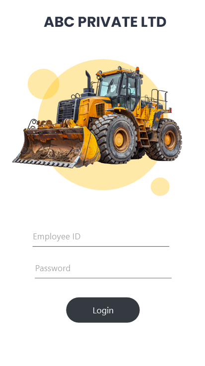 Login page screenshot